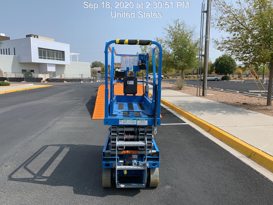 2020 Genie GS-1930 Fixed rails with chain entry gate - Pre A92.20