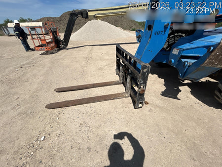 2016 Genie GTH-1056 Genie GTH1056, Solid Tires, 60" carriage, Open ROPS