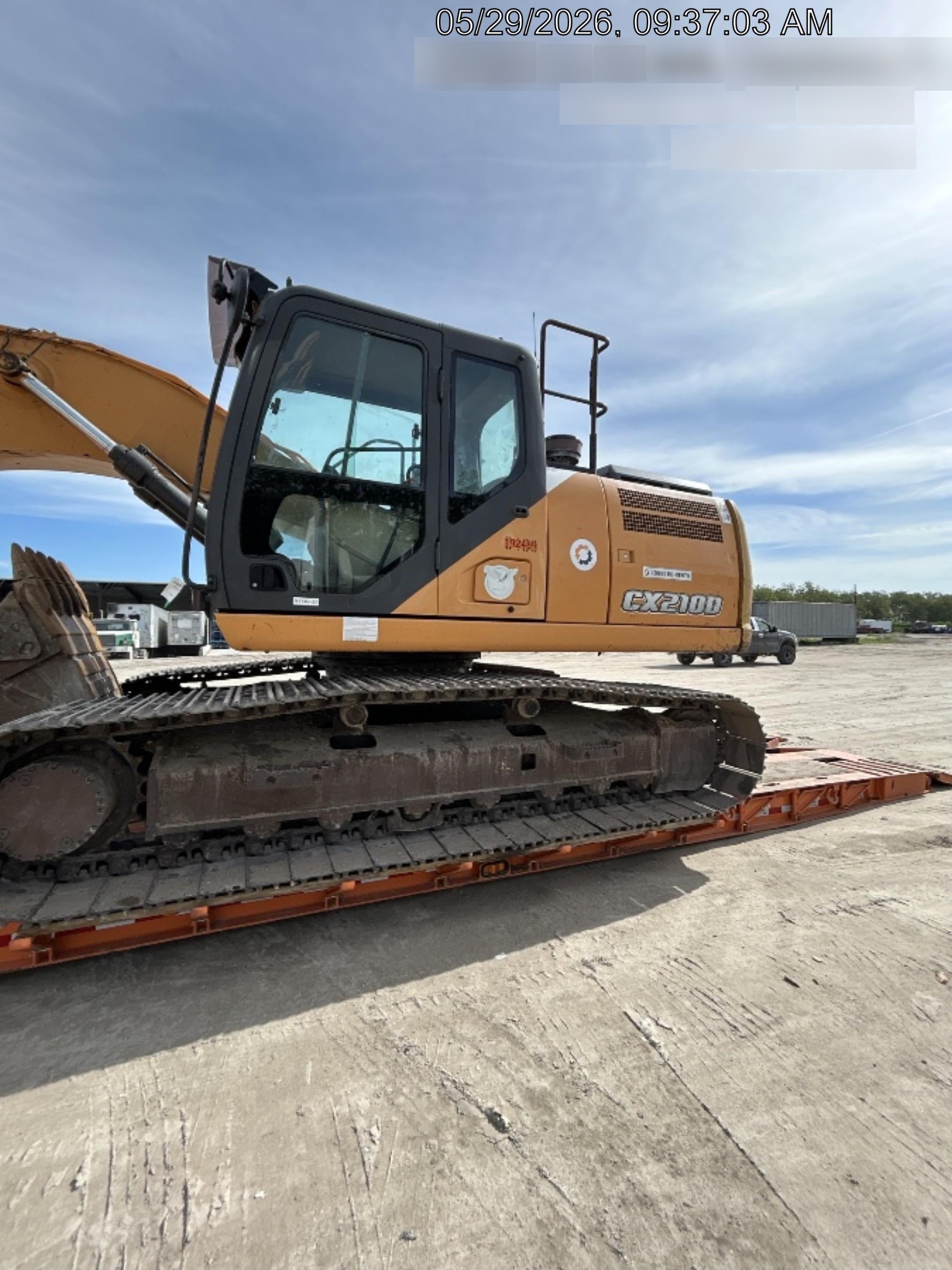 2016 CASE CX210D