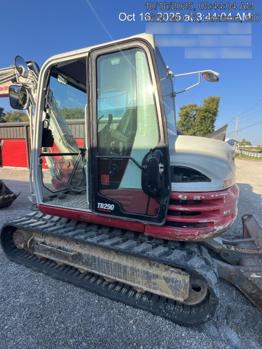 2019 TAKEUCHI TB290