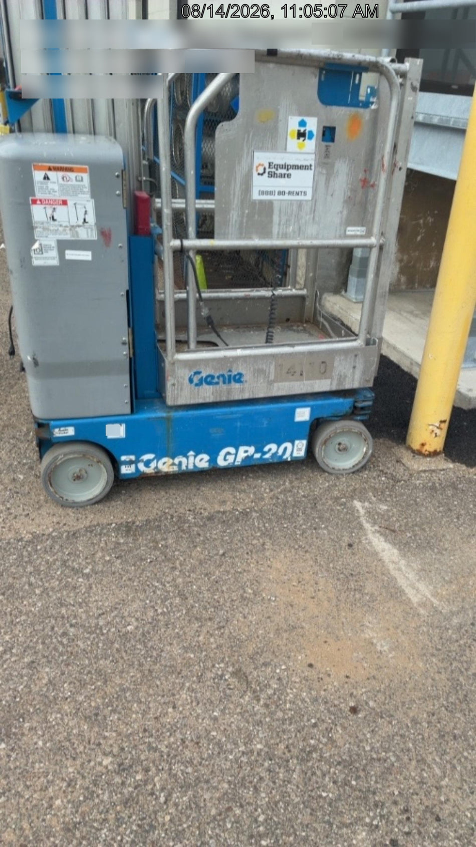 2018 GENIE GR-20