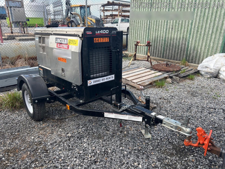 2024 Lincoln Electric LE400 Kubota V1505, Trlr, Cable Rack, Light Kit, ES Decals, T3