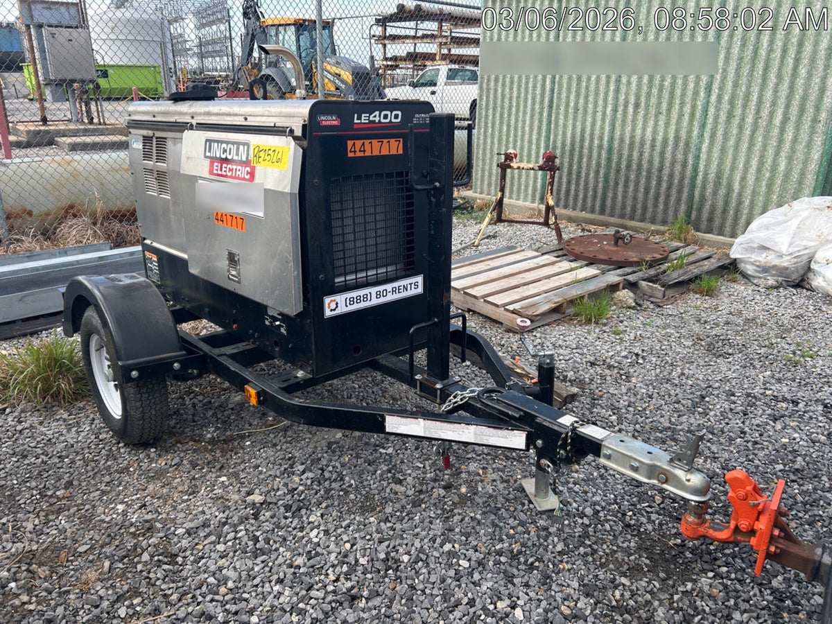 2024 Lincoln Electric LE400 Kubota V1505, Trlr, Cable Rack, Light Kit, ES Decals, T3