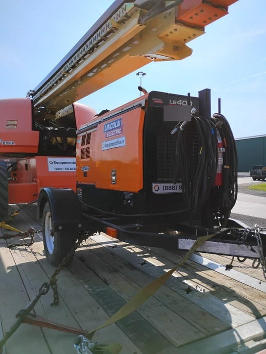 2022 Lincoln Electric LE400 Kubota V1505, Trlr, Cable Rack, Light Kit, ES Decals, T3