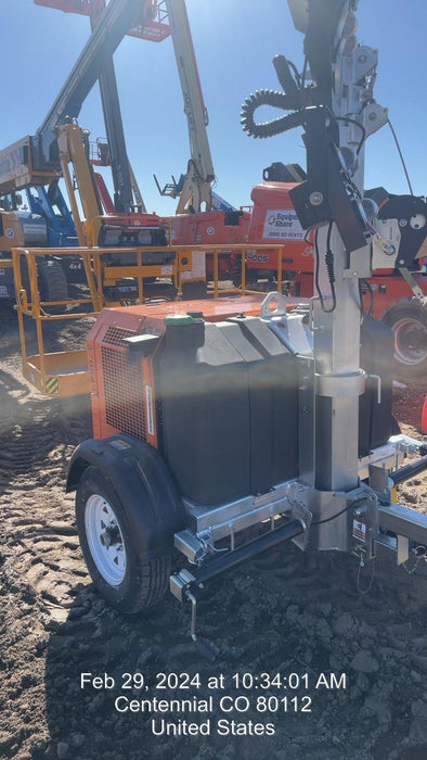 2023 Wanco WLTT-4MM4K Diesel, Deep Sea Controller, Shore Power Plug, Auto Start, (4) 350W LED Floodlights, 4kW Generator, 60 Gal Fuel Tank, 2" Ball, T3