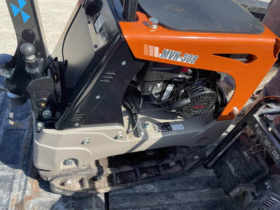 2023 Multiquip MV308GH Honda GX270, 18" Plate, Tachometer