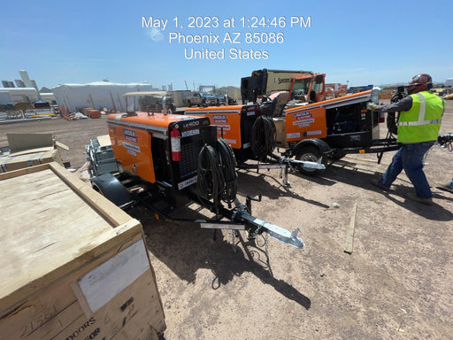 2023 Lincoln Electric LE400 Kubota V1505, Trlr, Cable Rack, Light Kit, ES Decals, T3