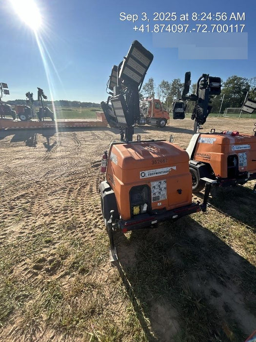 2023 Generac MLT2 Diesel, Flex Switch 120V Input, Powerzone Controller, 
(4) 320W LED Lights, 4kW Generator, 39.9 Gal Fuel Tank, 2" Ball, T3
