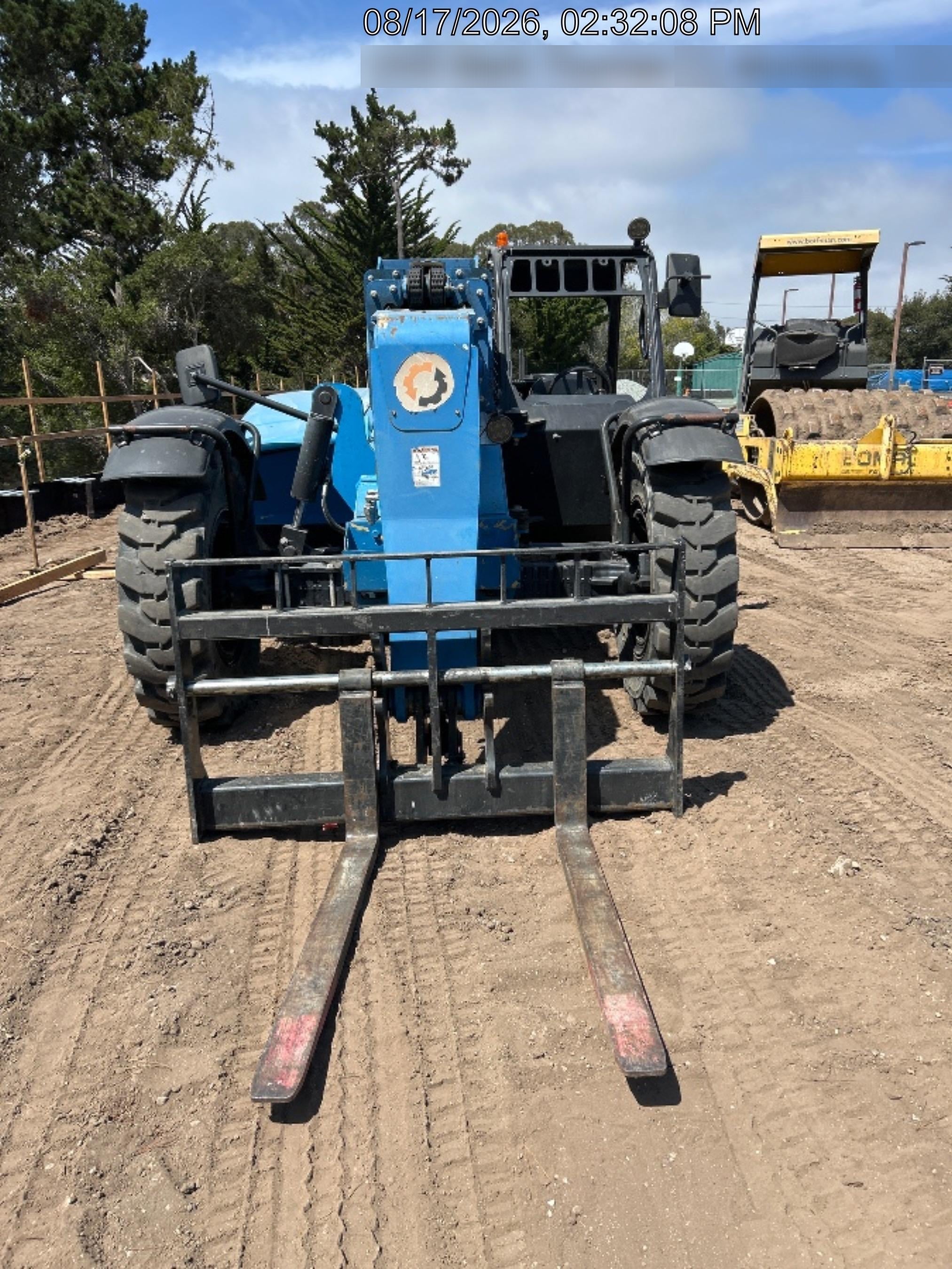 2019 Genie GTH-636 Canopy, Solid RT Tires, LED Work Lights, Beacon 60" QA Carriage, 48" Forks