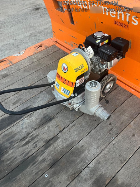 2025 WACKER NEUSON PDT3A