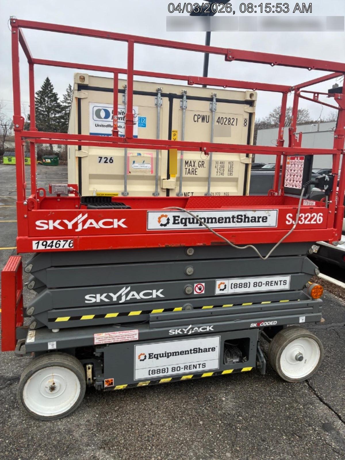 2021 SKYJACK SJ3226