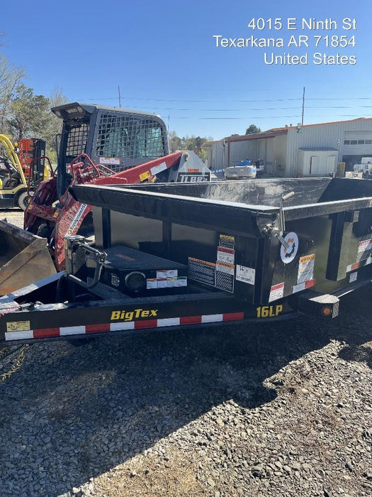 2024 BIG TEX TRAILER 16LP - 16' Bumper Pull Dump Trailer