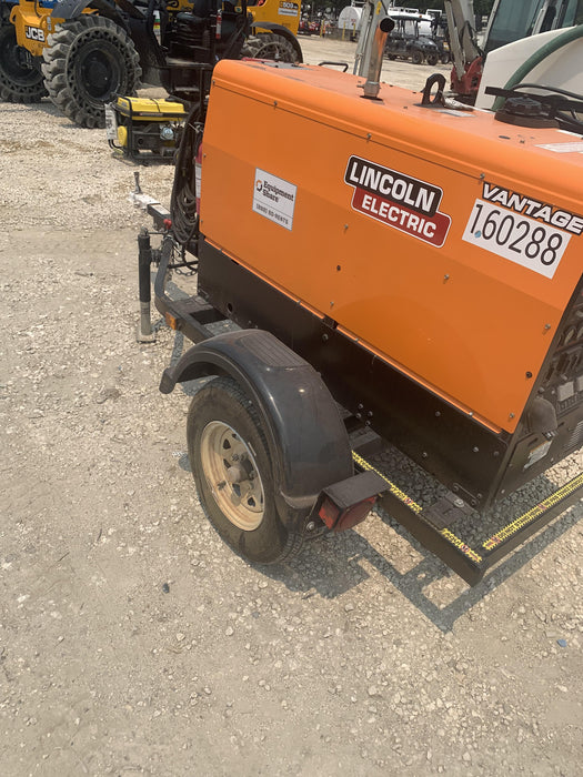 2021 Lincoln Electric Vantage 322 Vantage 322 Ready Pak 3 w/ Decals, ORANGE (includes trailer, cable rack, fender light kit) NO Telematics