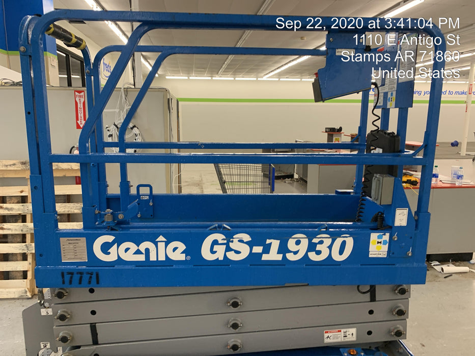 2020 Genie GS-1930 GENIE GS-1930