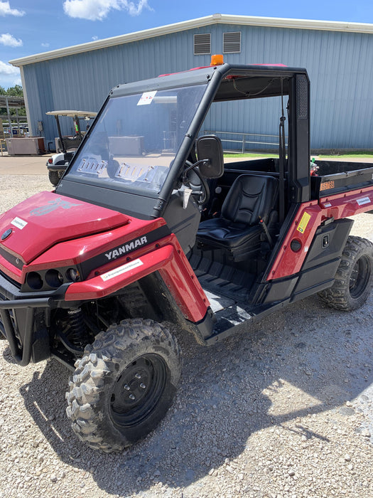 2021 Yanmar YU1000 Canopy, Steel Wheel, Poly WindShield, Beacon, Backup Alarm