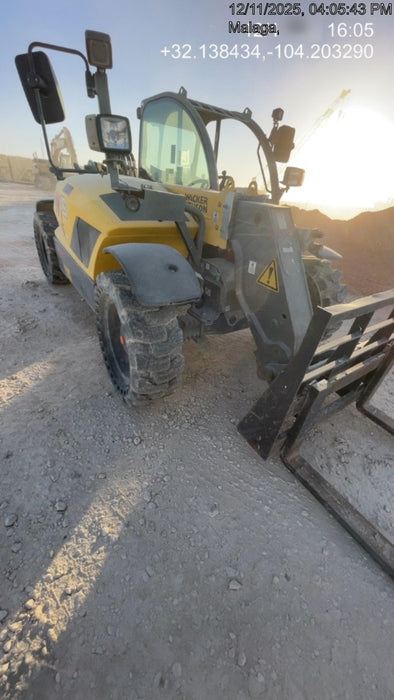 2018 Wacker Neuson TH627 Wacker Neuson TH627 Telehandler w/Canopy, Solid Tires, 48" Carriage and Forks