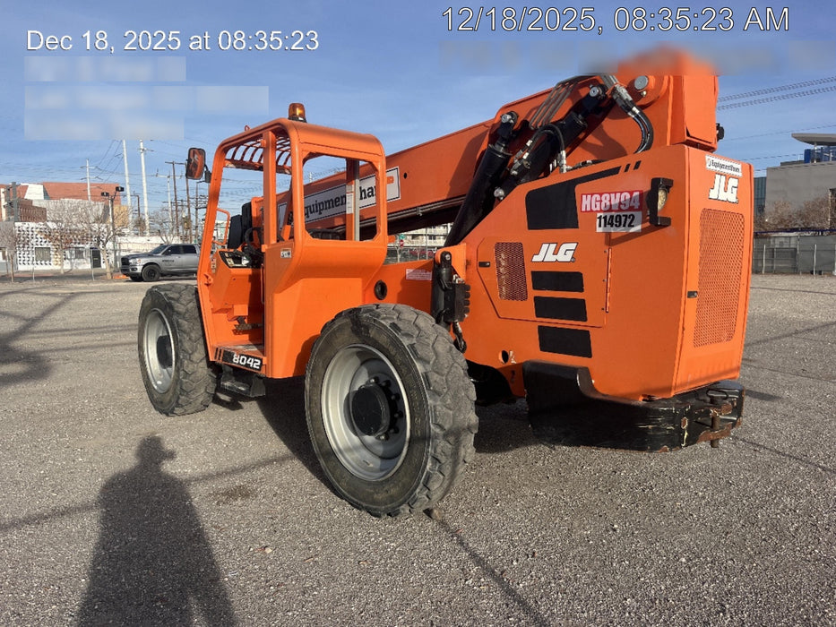 2020 Skytrak 8042 74 Hp, FF Tires, Work Lights, Beacon, Aux Hydraulics, Back up Alarm, Lifting Eye, ES Decals