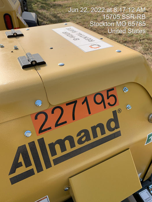 2022 Allmand NLV3GR (4) LED Light Fixture 350W, 23' Vertical Mast, 3kW Prime, Towable, Deep Sea L401, Leveling Jacks, Yanmar T4F 5.8hp