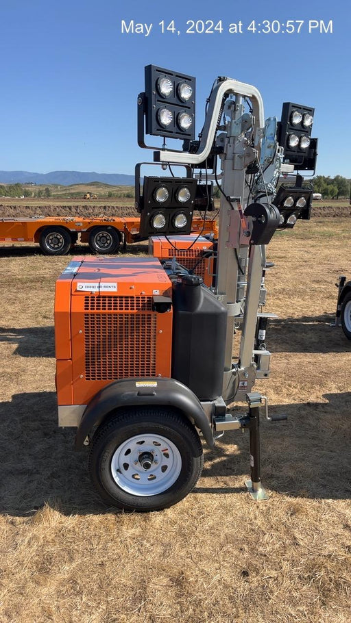 2024 Wanco WLTT-4MM4K Diesel, Deep Sea Controller, Shore Power Plug, Auto Start, (4) 350W LED Floodlights, 4kW Generator, 60 Gal Fuel Tank, 2" Ball, T3