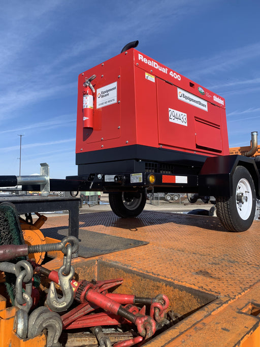 2023 Shindaiwa DGW400MDL Kubota D902 Engine, 23 HP, Dual Op Welder, Wire, Arc, Droop Stick, Tig, and CC Stick Functionality, Simulphase, 3 Phase and 1 Phase Gen Output, Single Axle NB Trlr, Slr Trckl Chrg 12V 12W, Fire Ext