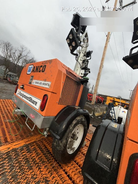 2024 Wanco WLTT-4MM4K Diesel, Deep Sea Controller, Shore Power Plug, Auto Start, (4) 350W LED Floodlights, 4kW Generator, 60 Gal Fuel Tank, 2" Ball, T3