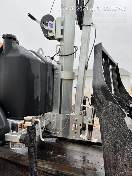 2024 Wanco WLTT-4MM4K Diesel, Deep Sea Controller, Shore Power Plug, Auto Start, (4) 350W LED Floodlights, 4kW Generator, 60 Gal Fuel Tank, 2" Ball, T3