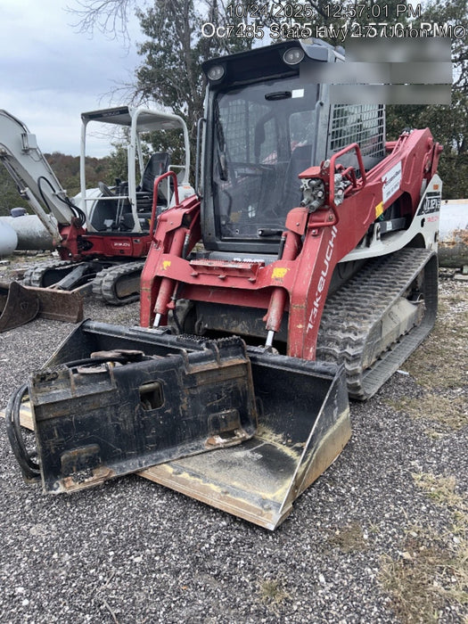 2020 Takeuchi TL12V2-CRH Cab, Rubber Track, & HF