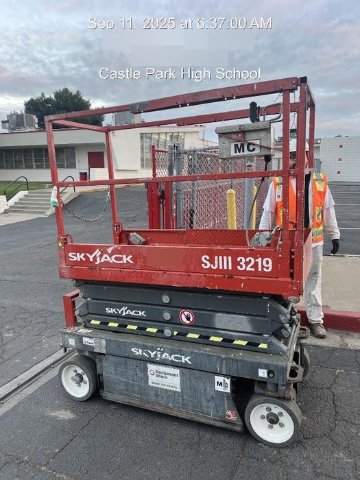 2016 Skyjack SJIII-3219 Standard Rental Specs