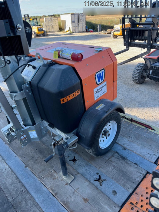 2024 Wanco WLTT-4MM4K Diesel, Deep Sea Controller, Shore Power Plug, Auto Start, (4) 350W LED Floodlights, 4kW Generator, 60 Gal Fuel Tank, 2" Ball, T3