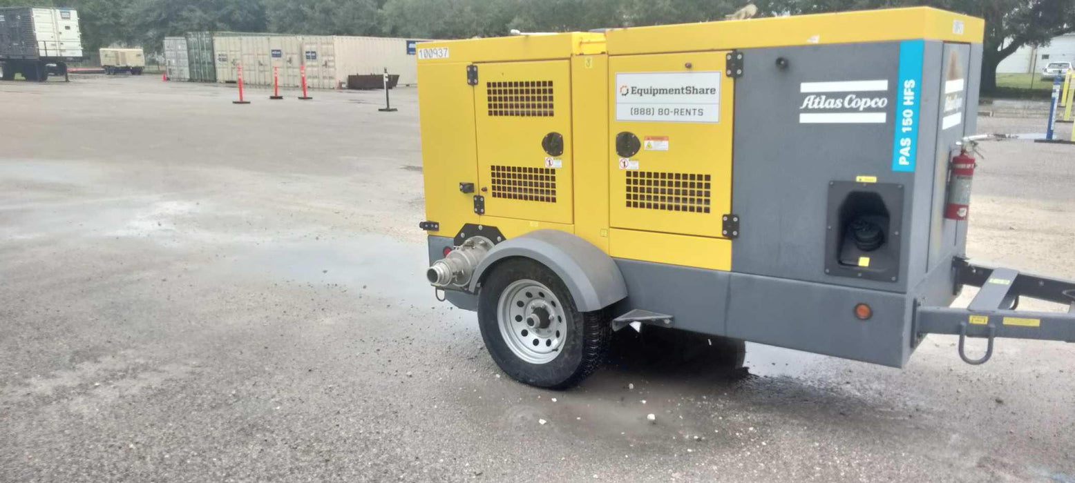 2020 ATLAS COPCO PAS 150 HF CS Enclosed