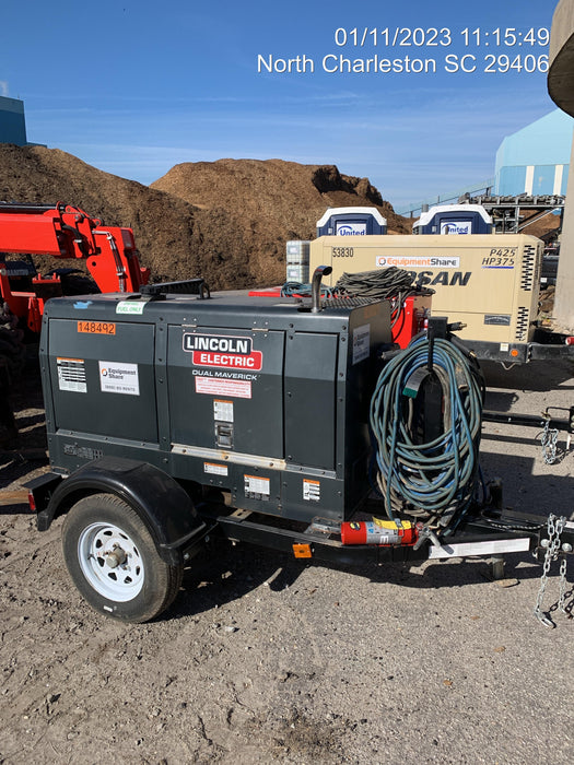 2021 Lincoln Electric Dual Maverick 200/200X Ready Pak 3 (includes trailer, cable rack, fender light kit)