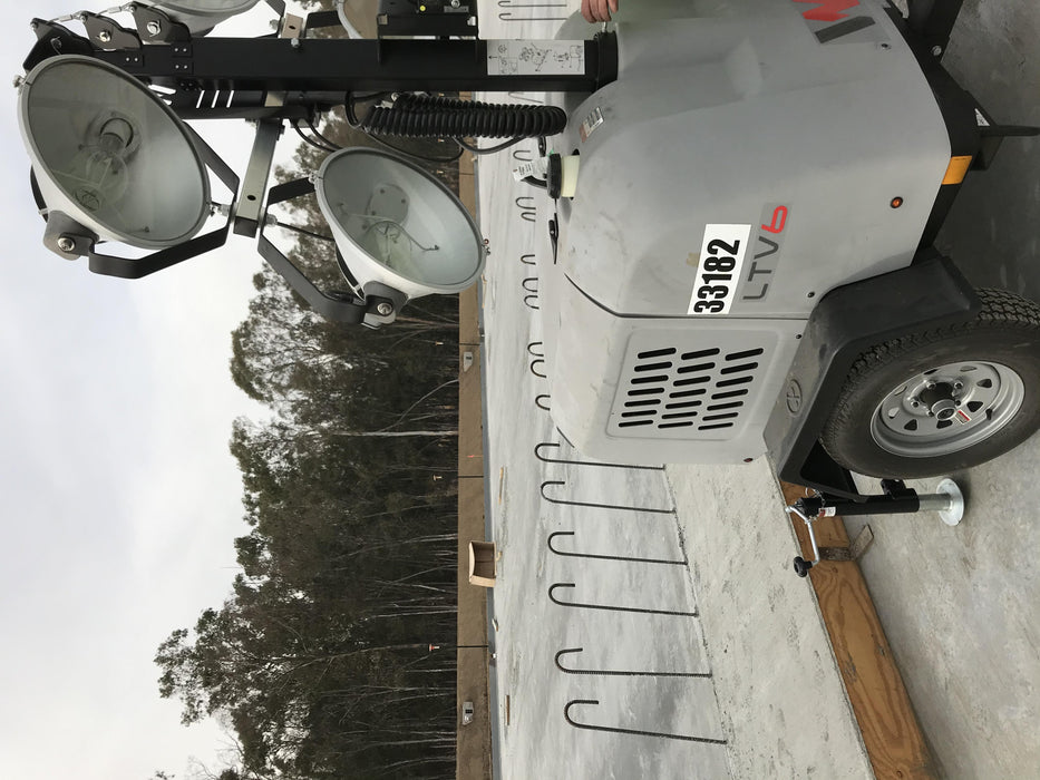 2019 Wacker Neuson LTV6L-MH Wacker Neuson LTV6L Mobile Light Tower w/Fuel Level Sensor Installed
