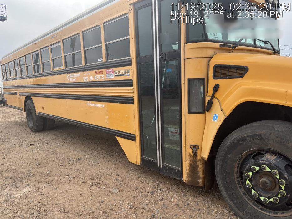 2012 BLUE BIRD 72 Passenger Bus