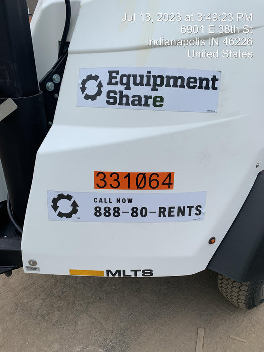 2023 Generac MLT2 Diesel, Flex Switch 120V Input, Powerzone Controller, (4) 320W LED Lights, 4kW Generator, 39.9 Gal Fuel Tank, 2" Ball, T3