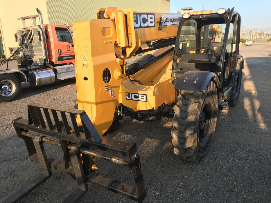 2020 JCB 509-42 Canopy, Solid Tires, Work Lights, Beacon, Aux Hydraulics, Back up Alarm, Lifting Eye, ES Decals