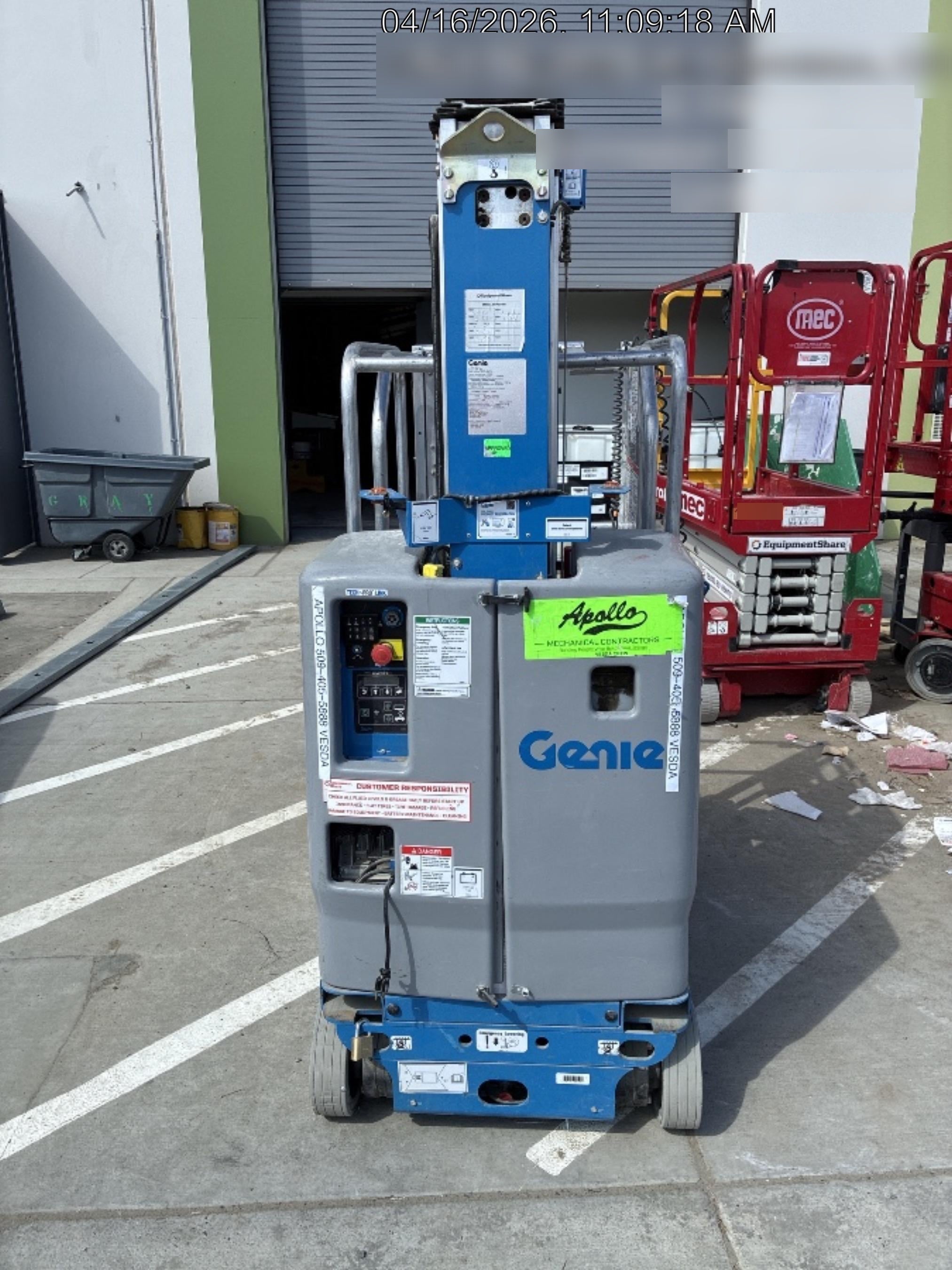 2020 GENIE GR-20