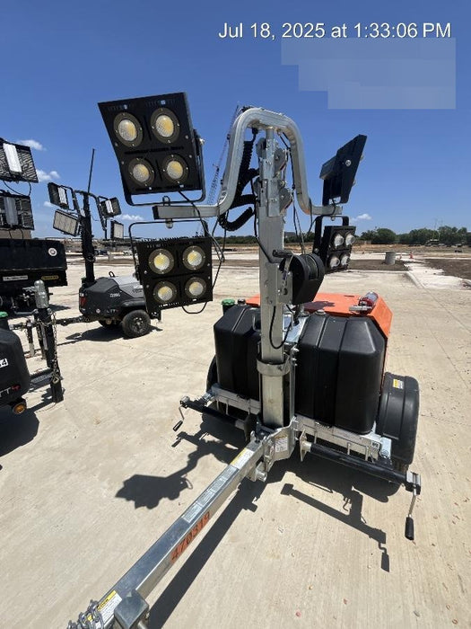 2024 Wanco WLTT-4MM4K Diesel, Deep Sea Controller, Shore Power Plug, Auto Start, (4) 350W LED Floodlights, 4kW Generator, 60 Gal Fuel Tank, 2" Ball, T3
