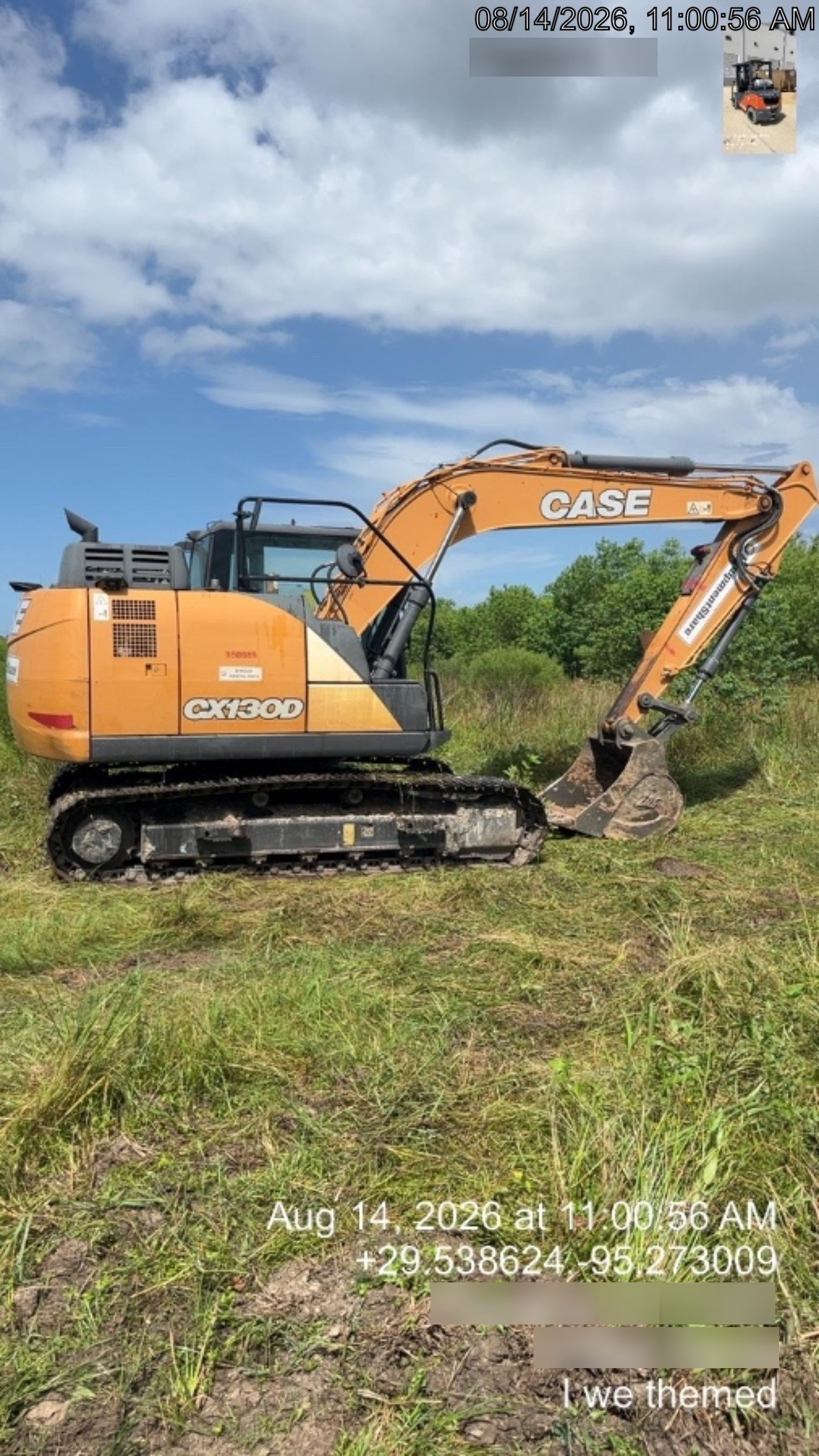2021 CASE CX130D