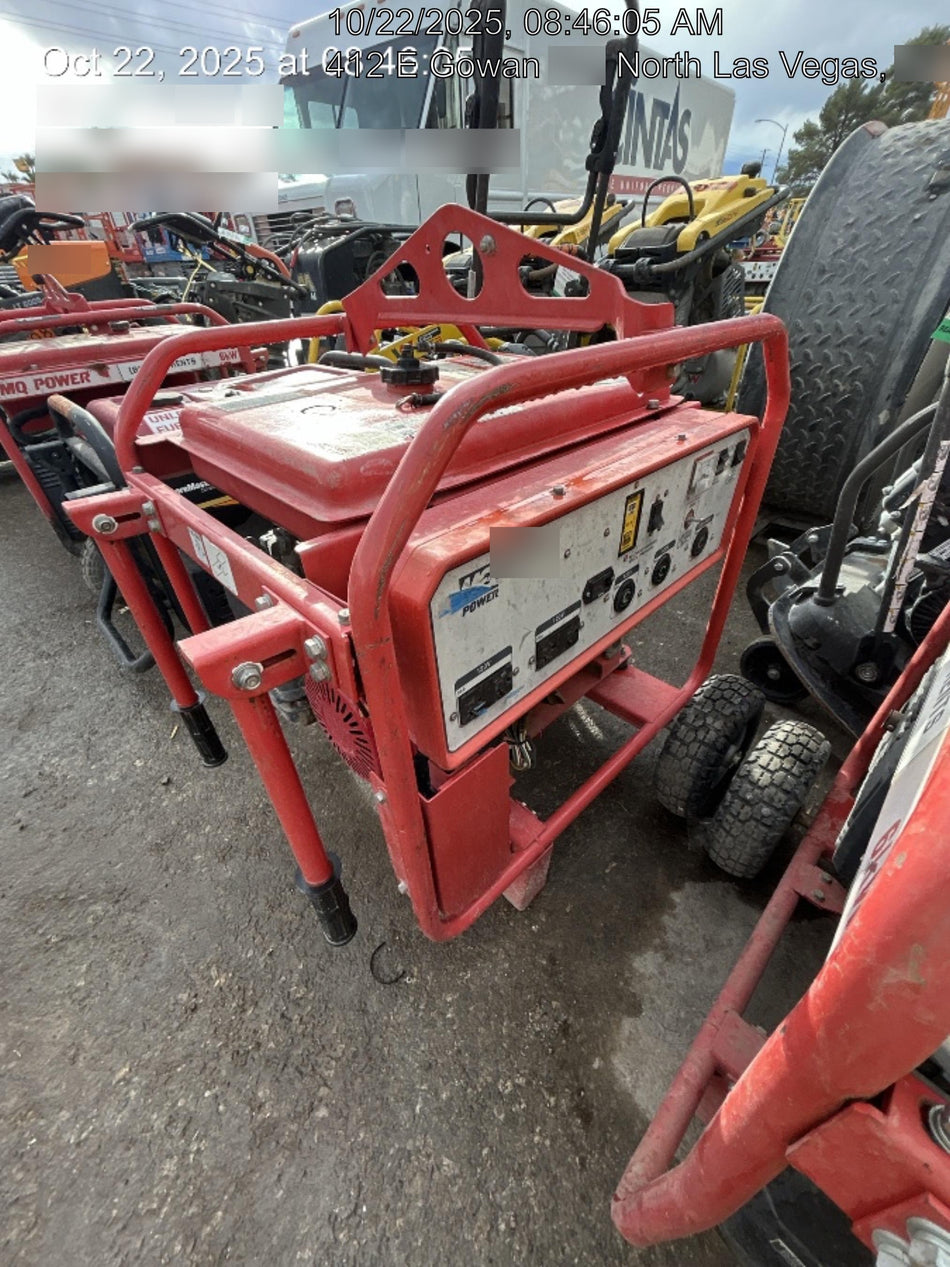 2020 Multiquip GA6HR Gen 6kW Honda GX340 GFCI Wheel Kit