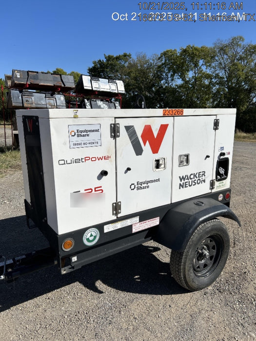 2022 WACKER NEUSON G25