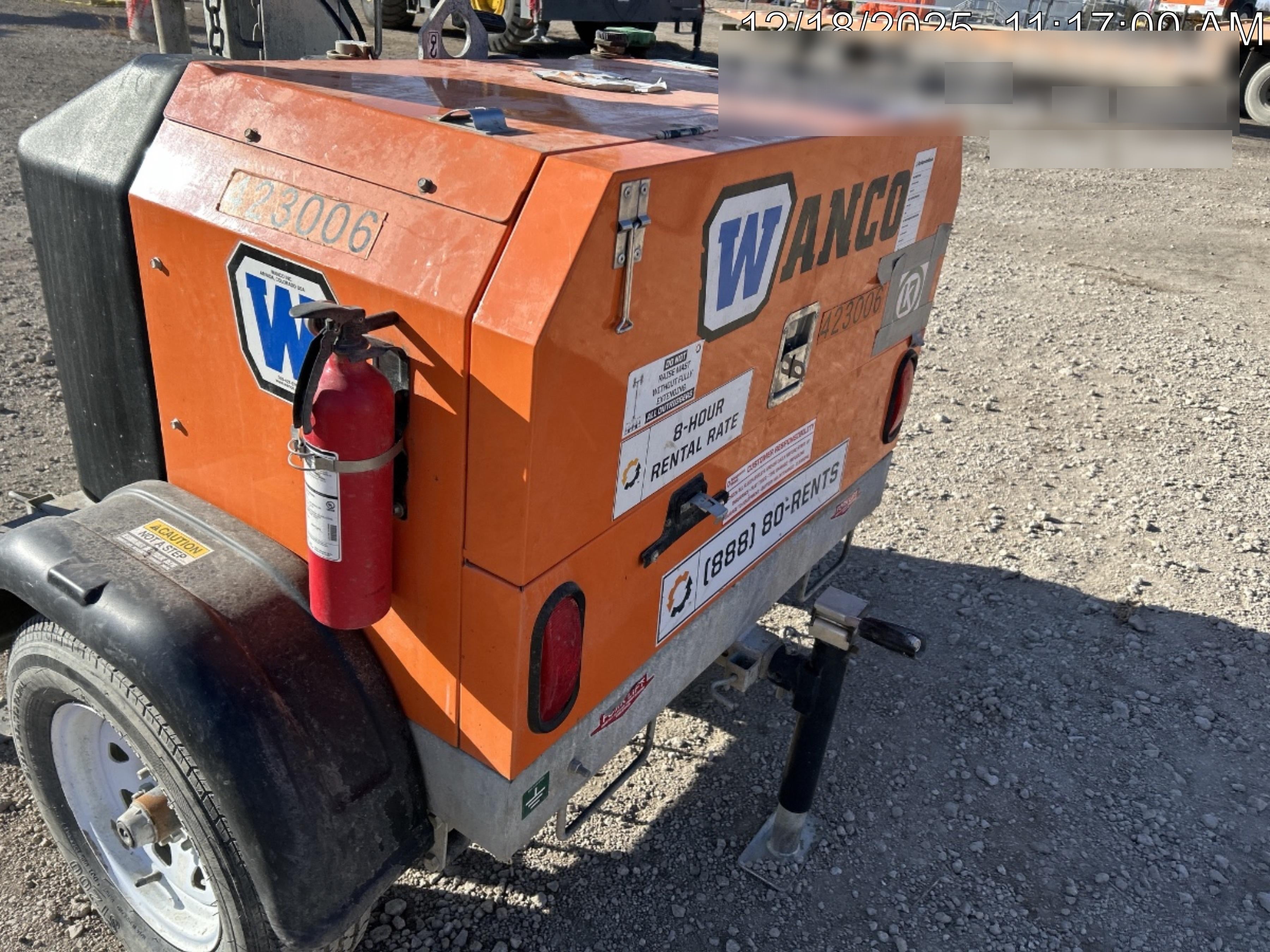 2024 Wanco WLTT-4MM4K Diesel, Deep Sea Controller, Shore Power Plug, Auto Start, (4) 350W LED Floodlights, 4kW Generator, 60 Gal Fuel Tank, 2" Ball, T3