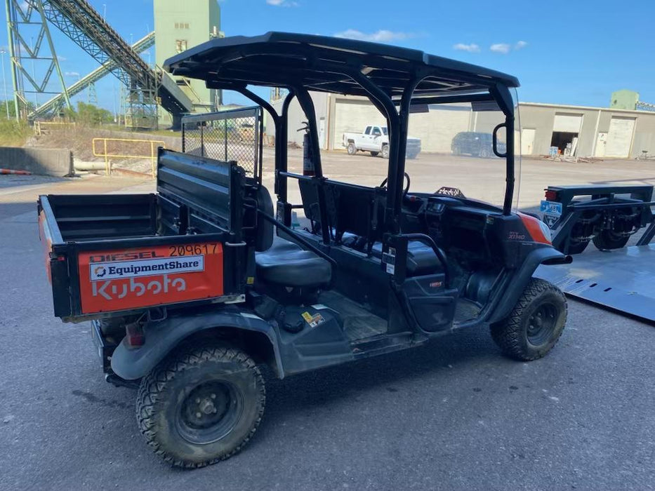 2022 Kubota RTV-X1140W-H Plastic Canopy, Windshield Acrylic Clear, LED Strobe Light, Wire Harness Kit, Back up Alarm