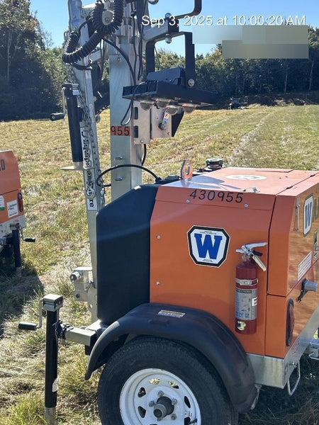 2024 Wanco WLTT-4MM4K Diesel, Deep Sea Controller, Shore Power Plug, Auto Start, (4) 350W LED Floodlights, 4kW Generator, 60 Gal Fuel Tank, 2" Ball, T3