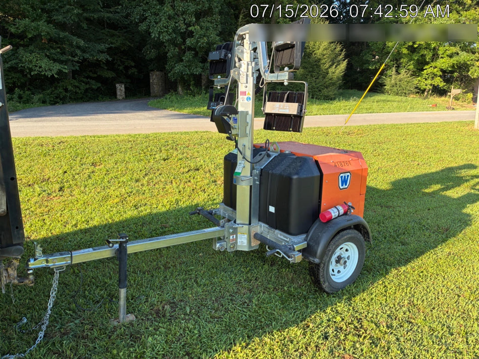 2024 Wanco WLTT-4MM4K Diesel, Deep Sea Controller, Shore Power Plug, Auto Start, (4) 350W LED Floodlights, 4kW Generator, 60 Gal Fuel Tank, 2" Ball, T3