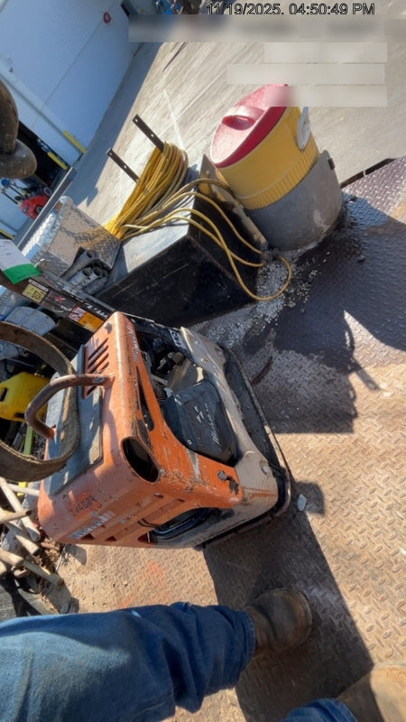 2022 Multiquip MVH158 Honda GX200, 17" Plate, Gas