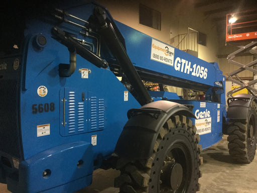 2017 Genie GTH-1056 Genie GTH1056, Solid Tires, 60" carriage, Light Kit, Open ROPS