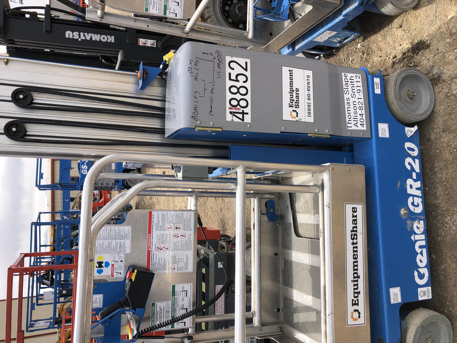 2019 GENIE GR-20