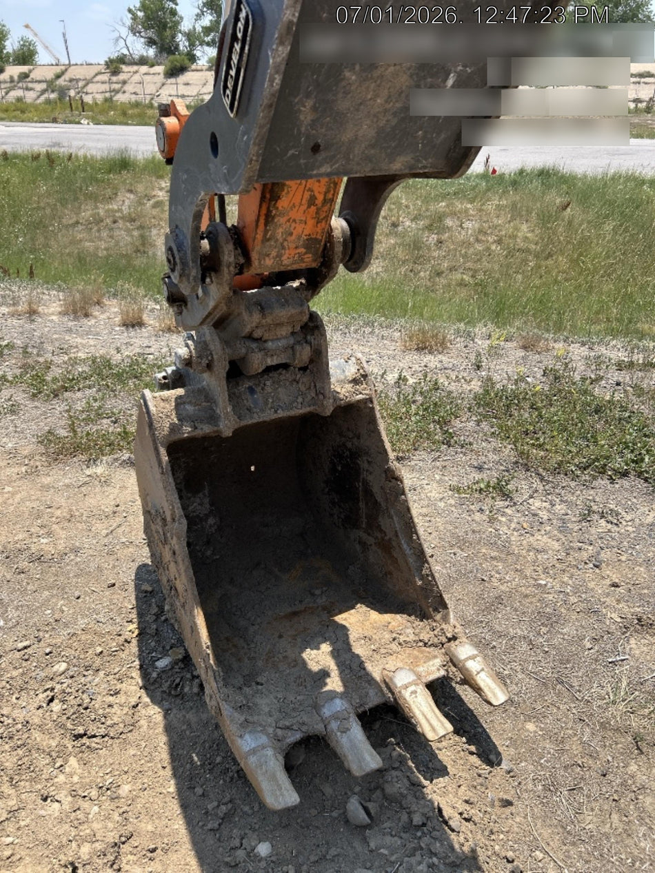 2019 Doosan DX85R-3 Standard Track Mini Excavator