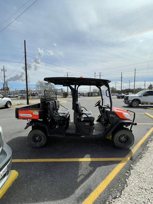2022 Kubota RTV-X1140W-H Plastic Canopy, Windshield Acrylic Clear, LED Strobe Light, Wire Harness Kit, Back up Alarm