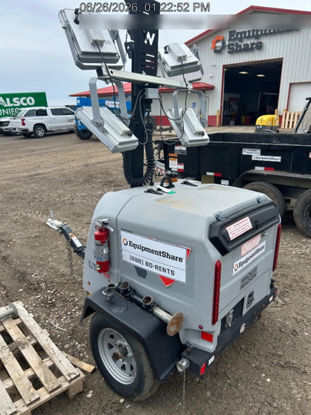 2019 Wacker Neuson LTV6K-LED Standard LED Towable Light Tower w/None